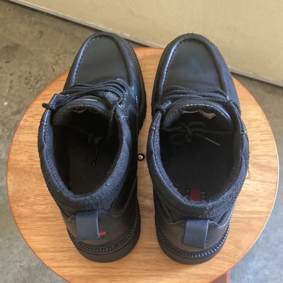 Tommy Hilfiger Men’s Leather Boots Sz 10M - Picture 5 of 9